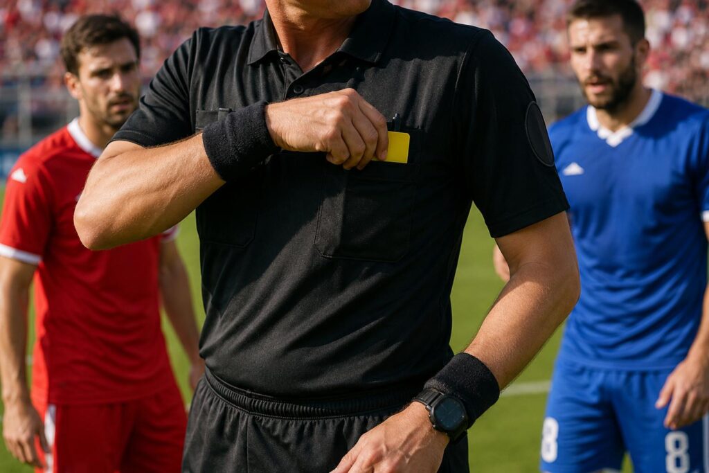 Red Card vs Yellow Card in Football explained