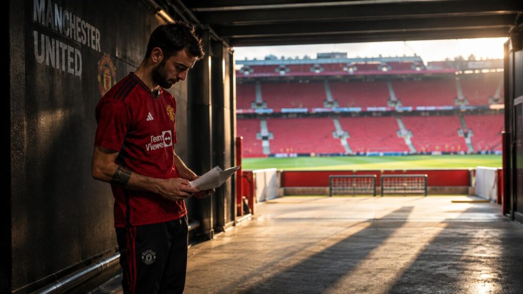 Bruno Fernandes Contract Talks With Manchester United Reach Impasse