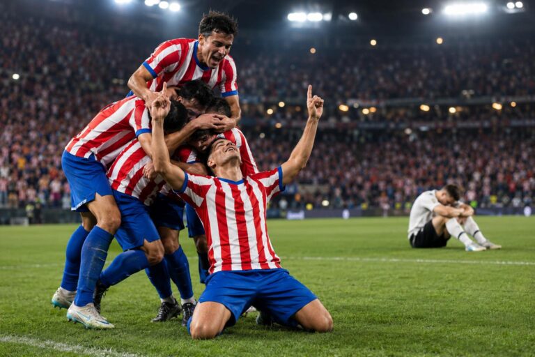 Paraguay players celebrating after eliminating Germany on penalties at the 2026 FIFA World Cup